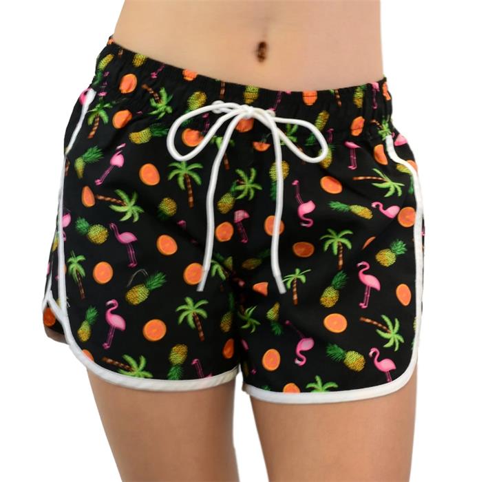 Adoretex Summer Fruits Print Ladies Board Shorts - 22