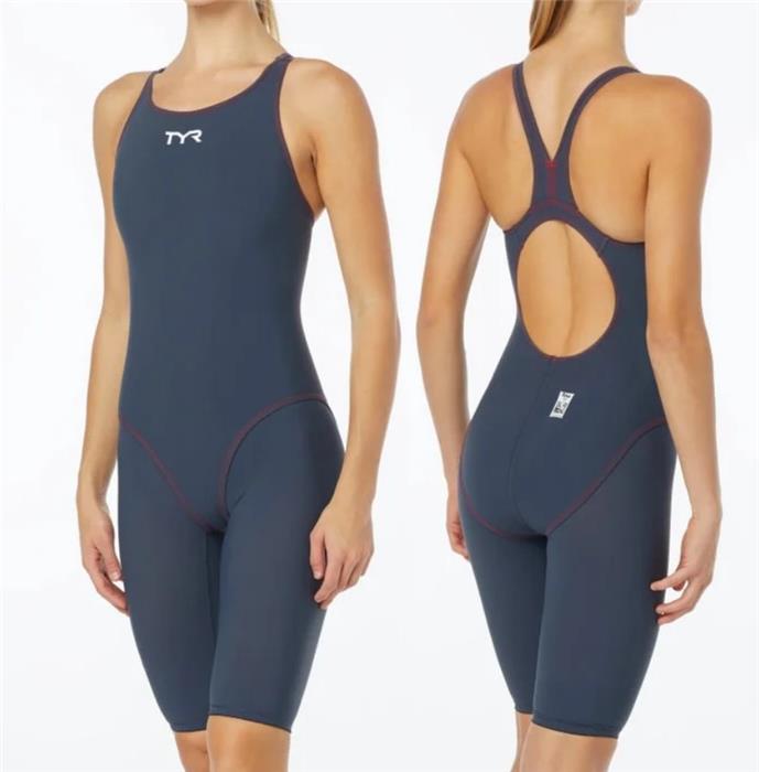 TYR Thresher Women's Open Back Tech Suit-U12 Compliant - 23