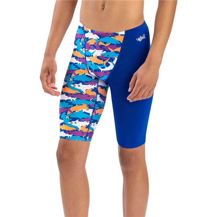 NEW DOLPHIN UGLIES MENS TRAINING SWIMMING JAMMERS SIZE 32 AURA F4/1203A 