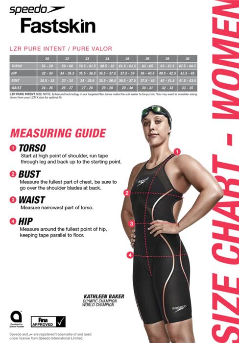 Speedo LZR Pure Intent Open Back Kneeskin Tech Suit - 23