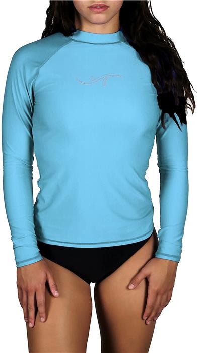 skam hele gele Adoretex Women's Plus Size Long Sleeve Rashguard UPF 50+ Swim Shirt - 22